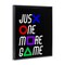 Stupell Industries One More Game with Symbols Floating Frame, design by Kim Allen